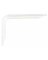 SHELF BRACKET8"MAGN WHT