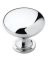 KNOB 1-1/4" POL CHRM