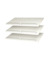 SHOE SHELVES CHRM 24X14