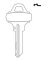 KEY SCHLAGE EVEREST C123