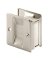 Prime-Line 2.5 in. L Satin Nickel Silver Brass Pocket Door Pull