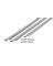 M-D Silver Aluminum/Vinyl Weatherstrip For Door Jambs