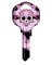 KEYBLANK SKULL PINK KW1