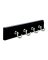 KEY RACK MAHAGONY 9"