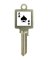 KEYBLANK KW1/10/11 SPADE