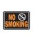 SIGN NO SMOKW AL 10X14"