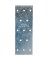 Simpson Strong-Tie 5 in. H X 0.04 in. W X 1.8 in. L Galvanized Steel Tie Plate