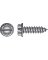 Hillman No. 8  S X 2 in. L Slotted Hex Washer Head Sheet Metal Screws 100  1 pk