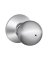 Schlage Orbit Priv Knob Stn-chrm