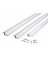 M-D White Aluminum Compression Weatherstrip For Door Jambs 36 and 84 in. L X 1 in. T