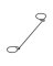 Gr Steel Bar Ties 17ga 6" 100bg