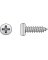Hillman No. 8  S X 7/8 in. L Phillips Pan Head Sheet Metal Screws 100 pk