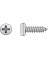 Hillman No. 10  S X 7/8 in. L Phillips Pan Head Sheet Metal Screws 100  1 pk