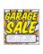 Garage Sale Sign 12"x12"