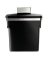 CABINET TRASHCAN 10" BLK