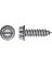 Hillman No. 10  S X 3/4 in. L Slotted Hex Washer Head Sheet Metal Screws 100  1 pk