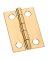 1 1/2 X 1 SOLID BRASS HINGE 2PK