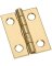 1 X 3/4 SOLID BRASS HINGE 4PK