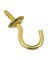 3/4" BRASS CUP HOOK 50/PK