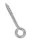 Lg Scrw Eye Ss1/4x3-3/4"