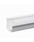 10' White Vinyl K Gutter