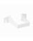 Downspout Clip Vinyl Wht