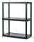 3 SHELF UNIT BLK 165 LBS