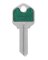 KW-1 GREEN COLORPLUS KEY