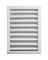 LOUVER ALUM WHT 24"X30"