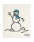GRMT DISHCLOTH SNOWMAN