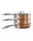 FRY PAN SET ALUMINUM 5PC