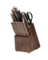 Knife Set Ss/wood 15pc