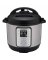 Instant Pot Duo Plus Stainless Steel Pressure Cooker 13.4 in. 6 qt Black/Silver