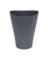 9 QT Gray Vanity Wastebasket