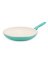 FRY PAN TURQUOISE 12"DIA