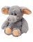 PLUSH WARMER ELEPHNT GRY