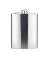 Flask S/s Silver 8oz 1pk