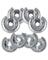 8 Pc Foil Burner Liners