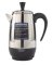 PERCOLATOR 8CUP BLK/SLVR