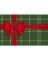 Ns Door Mat Wrap Red-bow 28x18"