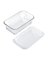 BUTTER DISH CLEAR GLS