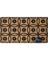 Ns Door Mat Coir Rbbr Blk/brwn