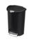 TRASH CAN 50L BLK SIMPLE