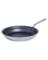 FRY PN SS BLK/SLV 8"