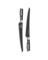 KNIFE SLICER SS WOOD 10"