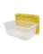 17GL CLEAR YELLOW STACKABLE TOTE