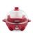 Egg Cooker Plastic Red 360w