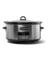 Slw Ckr Blk/slv 250w 8qt
