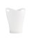 WASTE BASKET GARBINO WHT