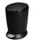 STEP-ON WASTE CAN 6L BLK